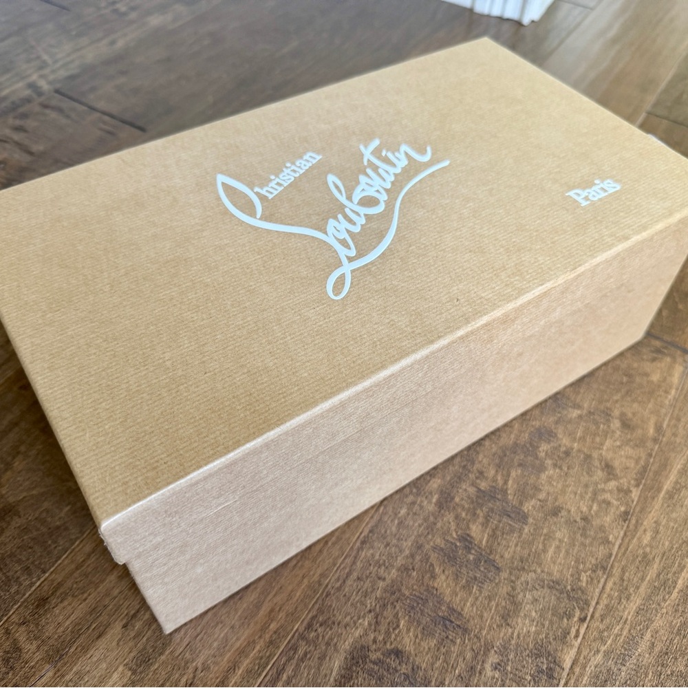 Christian Louboutin Beige Shoe Box